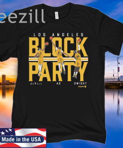 LA Block Party Shirt - LA Basketball