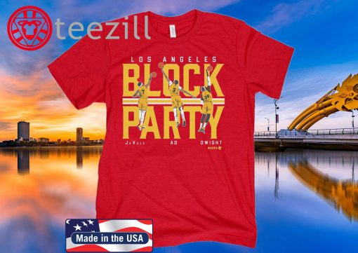 LA Block Party T-Shirt - LA Basketball