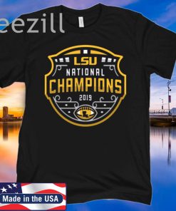 Limited Edition! LSU Tigers Football Playoff 2019 National Champions Shirt