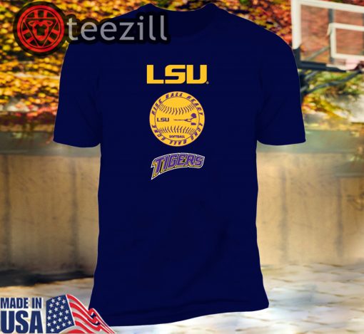 LSU Tigers Softball - Rise Ball Ready Logo Shirts