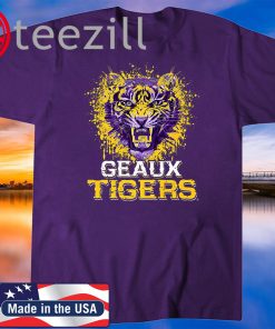 LSU Tigers Tiger Roar Slogan Design Print Idea Geaux T-Shirt