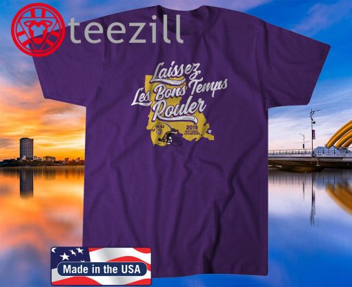 Laissez Les Bons Temps Rouler Shirt – LSU Licensed 2020 T-Shirt