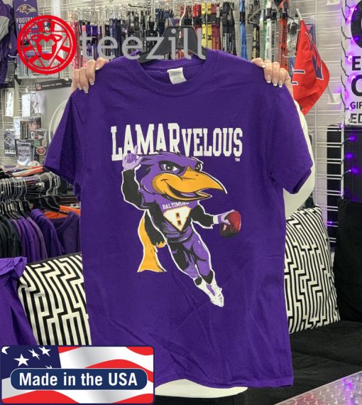 Lamar Jackson Lamarvelous T-Shirt