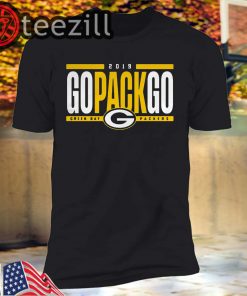 Logo Go Pack Go Green Bay Packers 2019 Tshirts