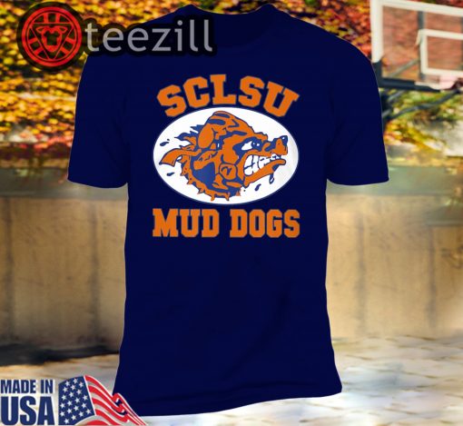 Logo SCLSU MUD DOGS T SHIRT