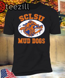 Logo SCLSU MUD DOGS T SHIRTS