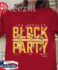 Los Angeles La Block Party Shirt Quotes LA