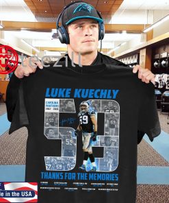 Luke Kuechly Thanks For The Memories 2019 Shirt