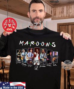 Maroons 5 Signatures Shirts