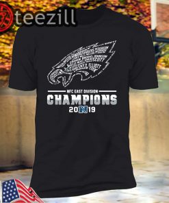 NFC East Division Champions 2019 Philadelphia Tshirts