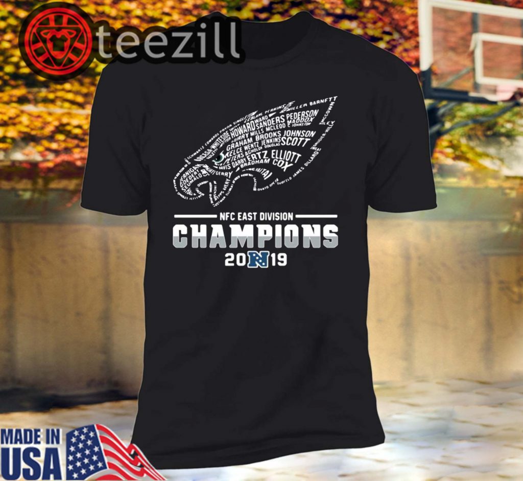 NFC East Division Champions 2019 Philadelphia Tshirts - teezill