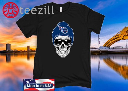 NFL Tennessee Titans 079 Skull Rock With Beanie Shirts