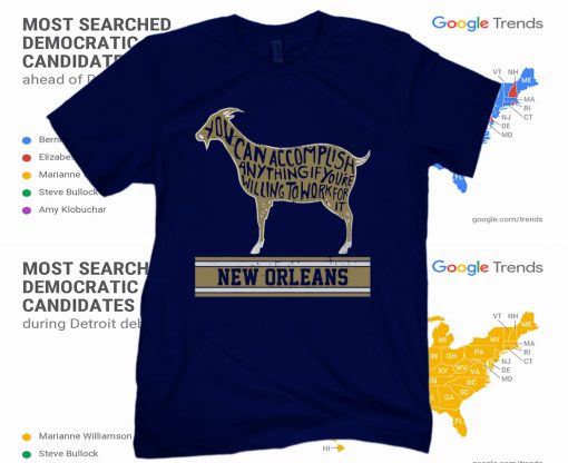 New Orleans GOAT TShirt QUOTE