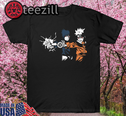 Ninja Fiction V2 - Naruto T-Shirt by Barbadifuoco