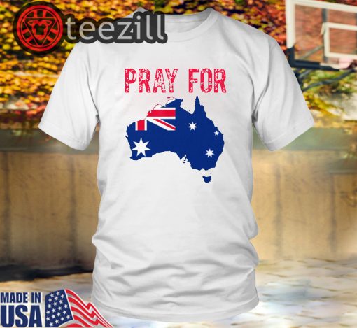 Pray Pray For Australia T- Shirt, classic, sweatshirt