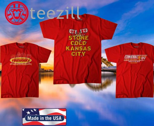 Released three new Kansas City shirts after historic win shirt