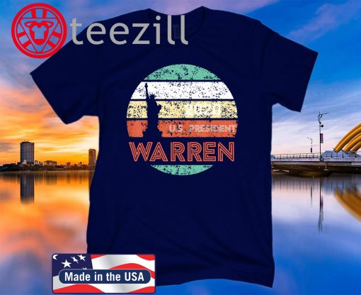 Retro Vintage Warren 2020 US President TShirt