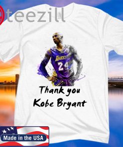 Rip Kobe Bryant Thank You T-Shirts