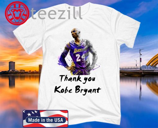 Rip Kobe Bryant Thank You T-Shirts