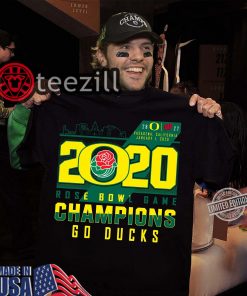 Rose Bowl Champions Ducks 2020 Shirt