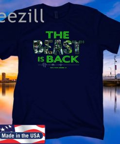 SEAHAWKS THE BEAST IS BACK WELCOME HOME 24 T-SHIRT