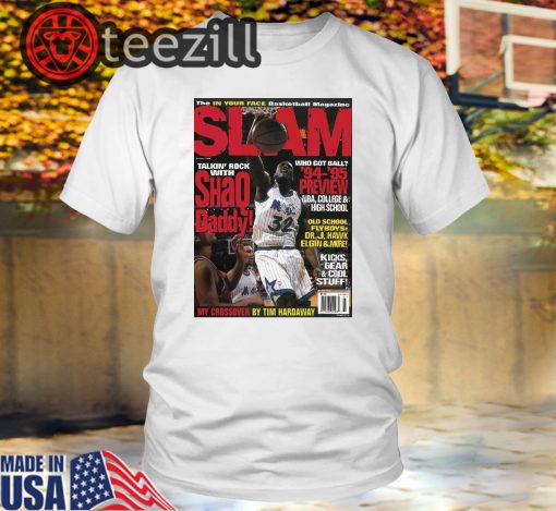 SLAM Cover - Shaquille O'Neal - Shaq Daddy T-shirt