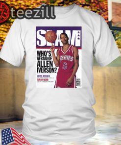 SLAM Cover Tee - Allen Iverson - Rookie Cover T-shirt