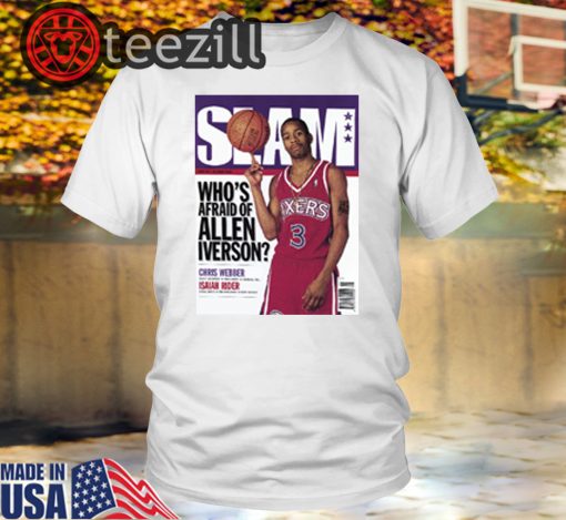 SLAM Cover Tee - Allen Iverson - Rookie Cover T-shirt