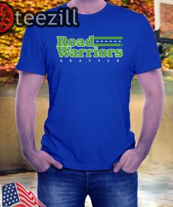 Seattle Road Warriors T Shirts Football Blue T Shirt