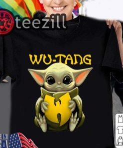 Star Wars Baby Yoda Hug Wu-Tang Kids T Shirt