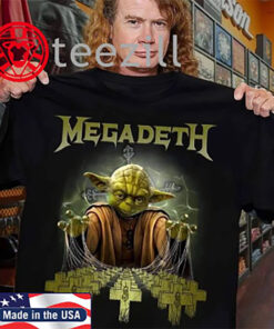 Star Wars Yoda Metallica Master of Puppets Tshirt