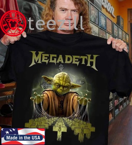 Star Wars Yoda Metallica Master of Puppets Tshirt