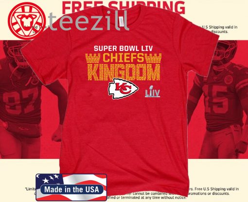 Super Bowl LIV Kingdom Chiefs AFC Champions Shirt