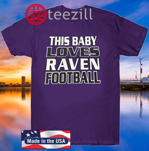 This Baby Love Raven Football Shirt
