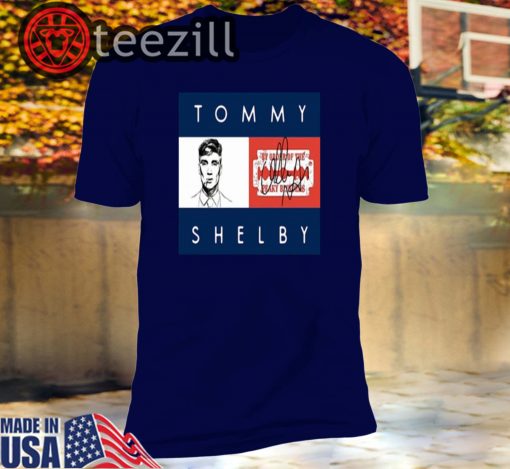 Tommy Shelby By Order Of The Peaky Blinders autographed T-shirt