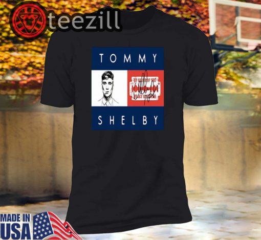 Tommy Shelby By Order Of The Peaky Blinders autographed T-shirts