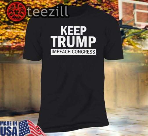Trump Impeach Congress Support President Tshirt