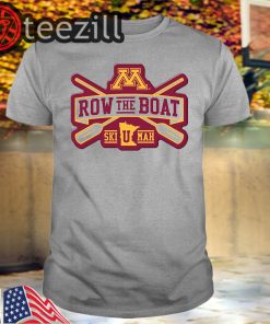 University of Minnesota Row the Boat Maroon T-Shirts