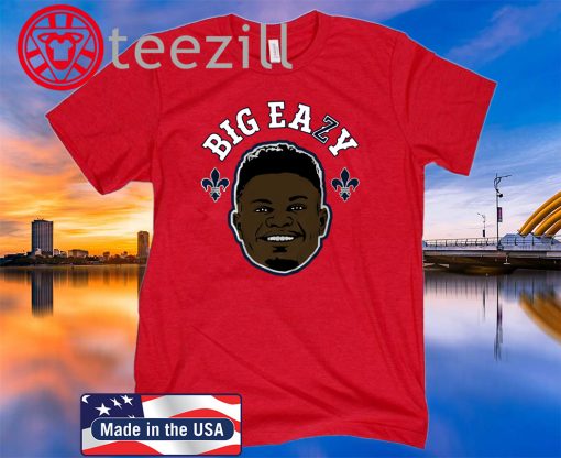 Zion Williamson Shirt - Big Eazy, NBPA Officially Licensed