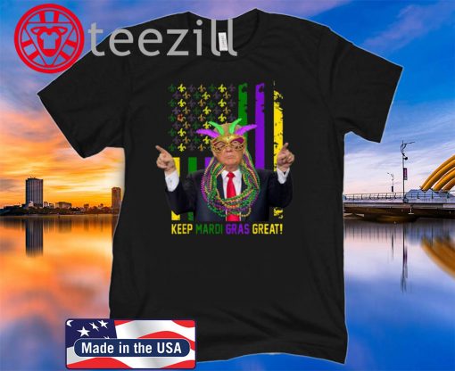 Mardi Gras 2020 Funny Donald Trump Tshirt