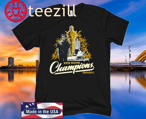2019 Movie Champions Lights Camera Tee Shirt