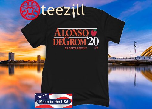 ALONSO DEGROM 2020 New York Baseball Shirt