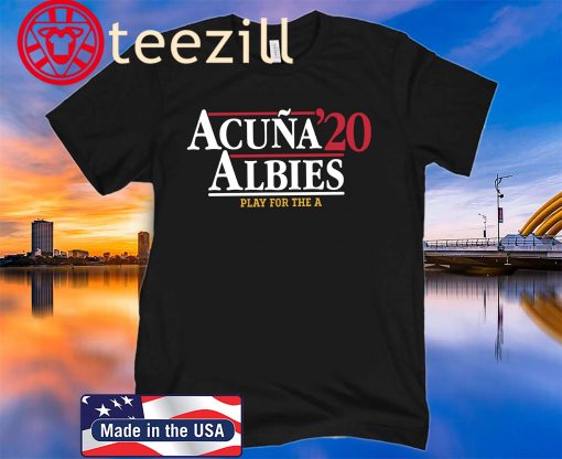 Acuña Albies 2020 Shirt, MLBPA Officially Licensed