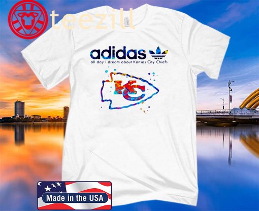 Adidas All Day I Dream About Kansas City Chiefs Classic Shirt