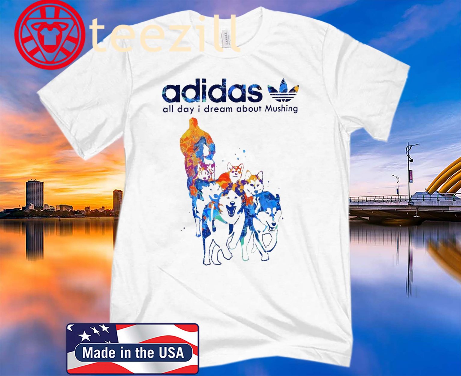 adidas dog shirt