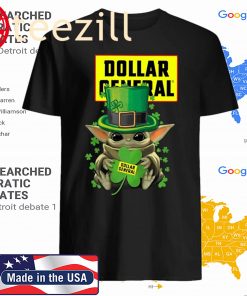 Baby Yoda Dollar General Shamrock St. Patrick's Day 2020 Shirt