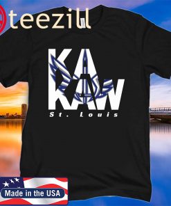 BattleHawks Football St. Louis XFL Ka-Kaw Official Shirt