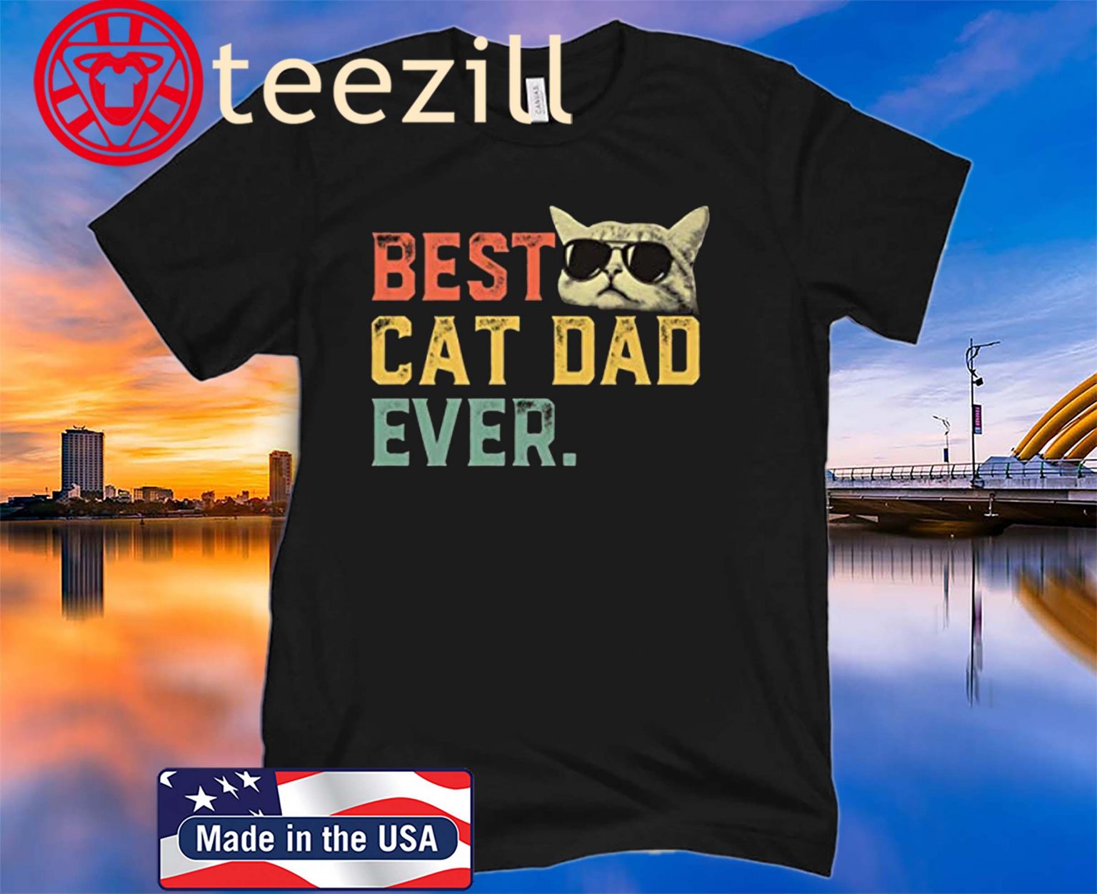 best cat dad tshirt