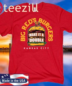 Big Red's Burgers Kansas City Football Shirt