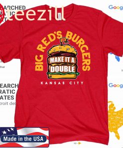 Big Red's Burgers Shirt - Kansas City Football Official